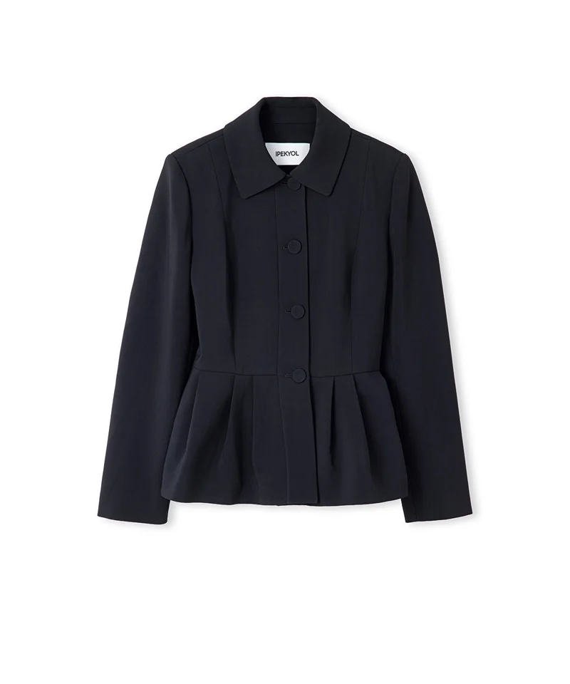 Ipekyol  Pleated Peplum Jacket for Women | Best Price UAE