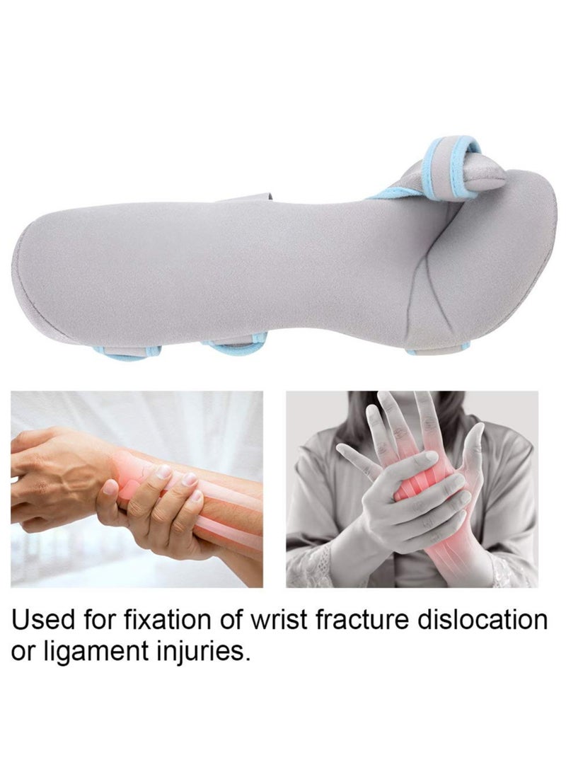 SYOSI جبيرة اليد المريحة، دعامة إصبع متعددة الأغراض قابلة للتعديل لكسور اليد، والالتواء في المعصم، وألم النفق الرسغي، - Image 3