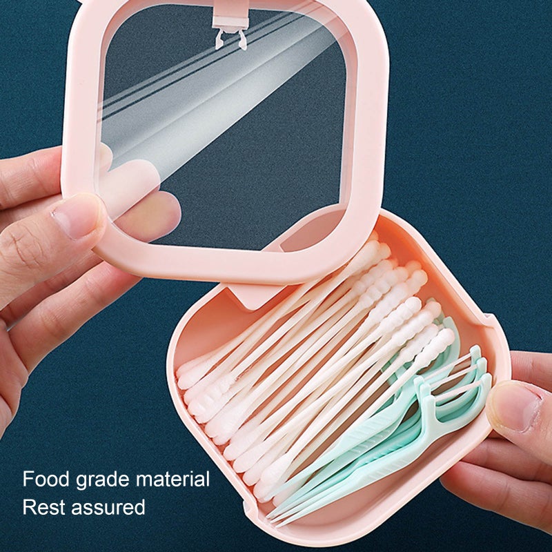 Desktop Portable Storage Box Transparent Mini Storage Box Desktop Finishing Plastic Portable Household - Image 4