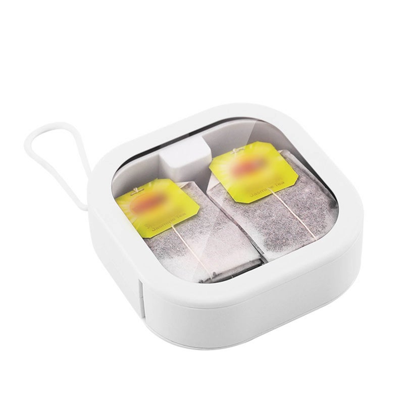 Desktop Portable Storage Box Transparent Mini Storage Box Desktop Finishing Plastic Portable Household - Image 1