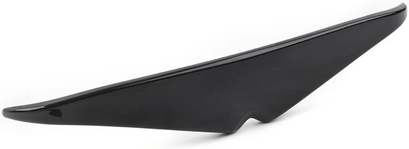 QASULER ABS Motorcycle Headlight Eyebrow Trim for Harley - Image 1