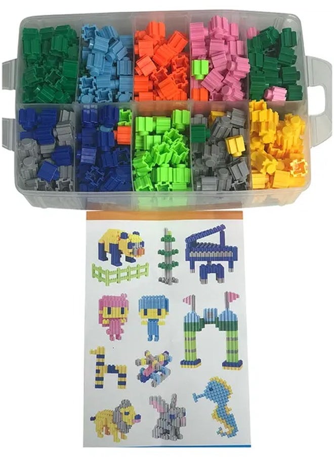 Brain Giggles Brain Giggles 500pcs DIY Building Block Set for Kids  - Image 3