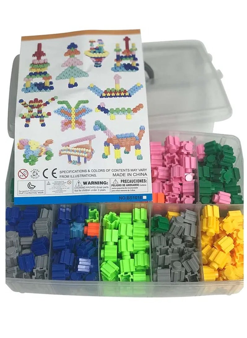 Brain Giggles Brain Giggles 500pcs DIY Building Block Set for Kids  - Image 2