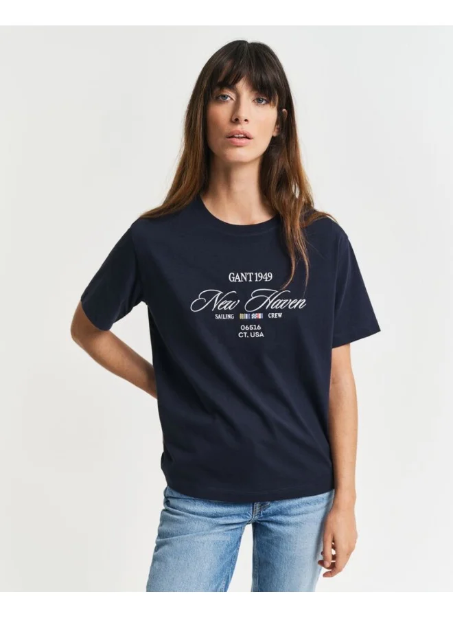 GANT Gant Graphic Ss T-Shirt