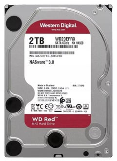 ويسترن هارد 2 تيرا ويسترن ديجتال احمر RED  - Image 1