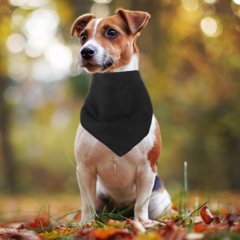 4Pcs Wear-resistant Dog Bandana Washable Dog Handkerchief Decorative Dog Costume Dog Supply - Image 3