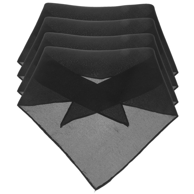 4Pcs Wear-resistant Dog Bandana Washable Dog Handkerchief Decorative Dog Costume Dog Supply - Image 5