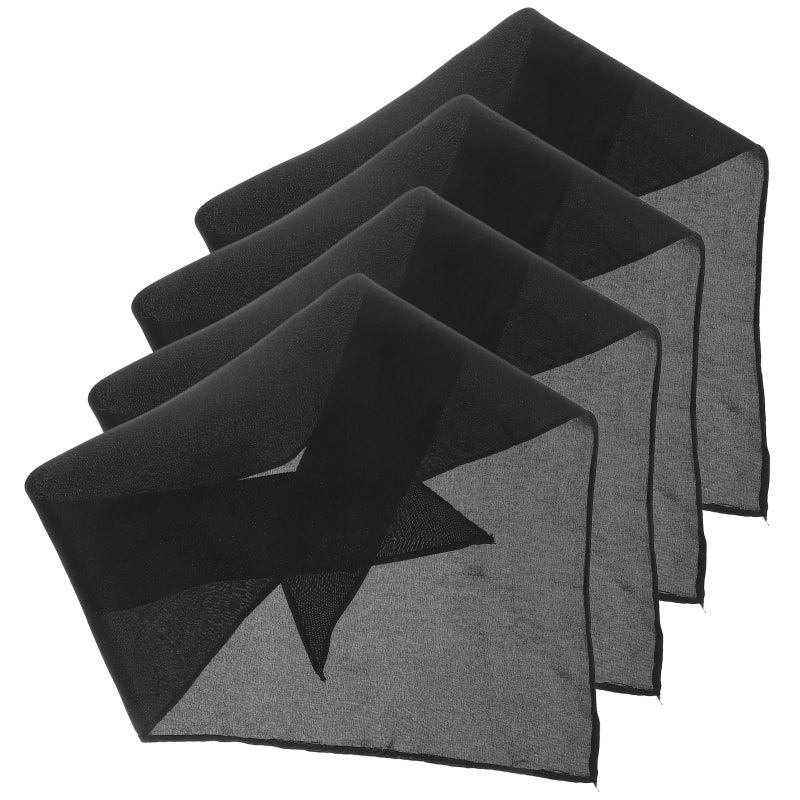 4Pcs Wear-resistant Dog Bandana Washable Dog Handkerchief Decorative Dog Costume Dog Supply - Image 2