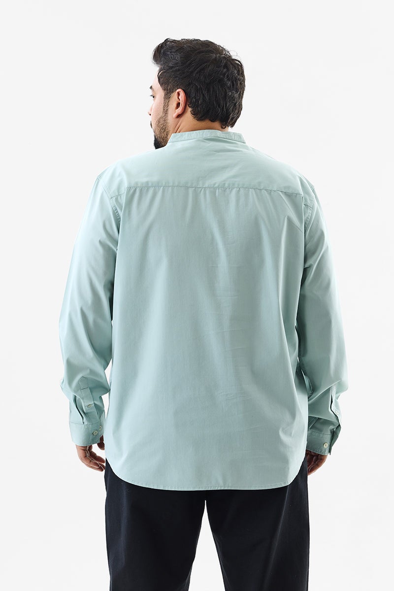 SNITCH Regular Fit Stretch Plus Size Kurta Shirt - Image 5