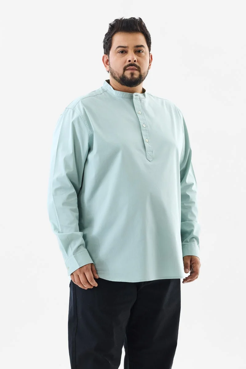 SNITCH Regular Fit Stretch Plus Size Kurta Shirt