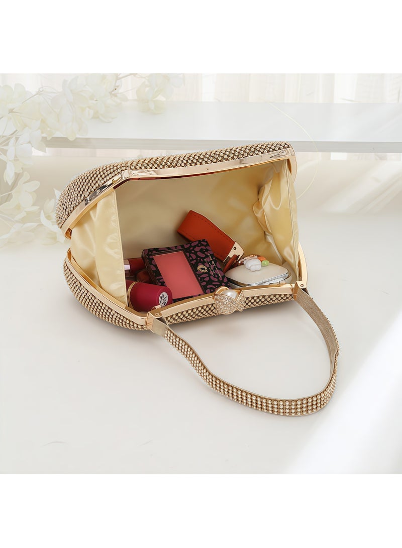 Tiokkss Leisure Fashion Evening Bag High Appearance Daily Versatile Bag Horizontal Square Large Capacity Handbag  - Image 4