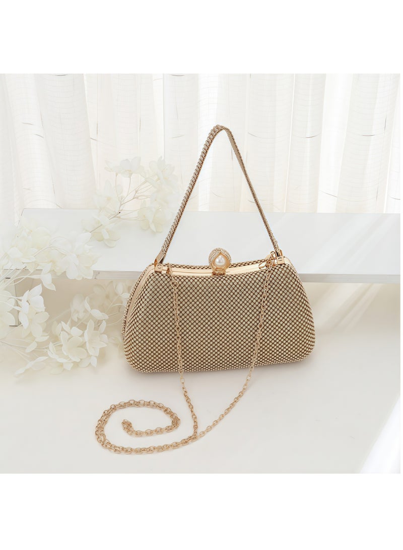 Tiokkss Leisure Fashion Evening Bag High Appearance Daily Versatile Bag Horizontal Square Large Capacity Handbag  - Image 5