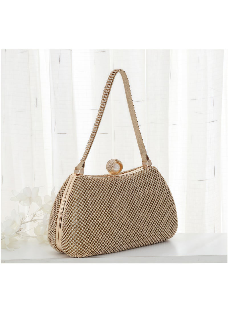 Tiokkss Leisure Fashion Evening Bag High Appearance Daily Versatile Bag Horizontal Square Large Capacity Handbag  - Image 3