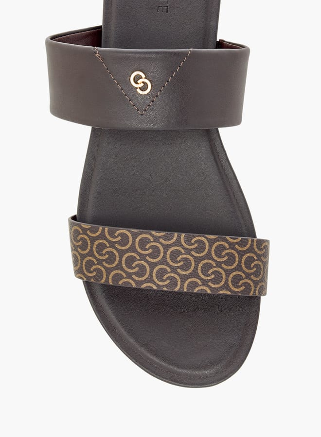 Celeste Women's Solid Slip-On Sandals - Image 3