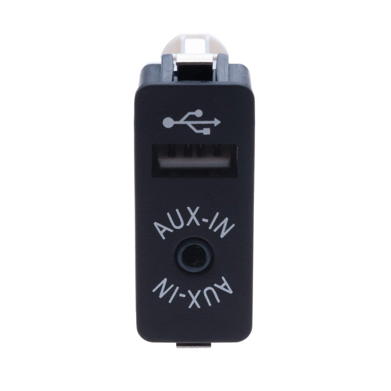 Keple مفتاح USB AUX للسيارة + سلك توصيل USB 4 دبابيس + كابل هارنس AUX 12 دبابيس | متوافق مع BMW 1 3 5 6 E81 E82 E87 E88 E90 E91 E92 E93 E60 E61 F07 F10 F11 E63 E64 F06 F12 F13 راديو السيارة | 4.9 قدم - Image 2