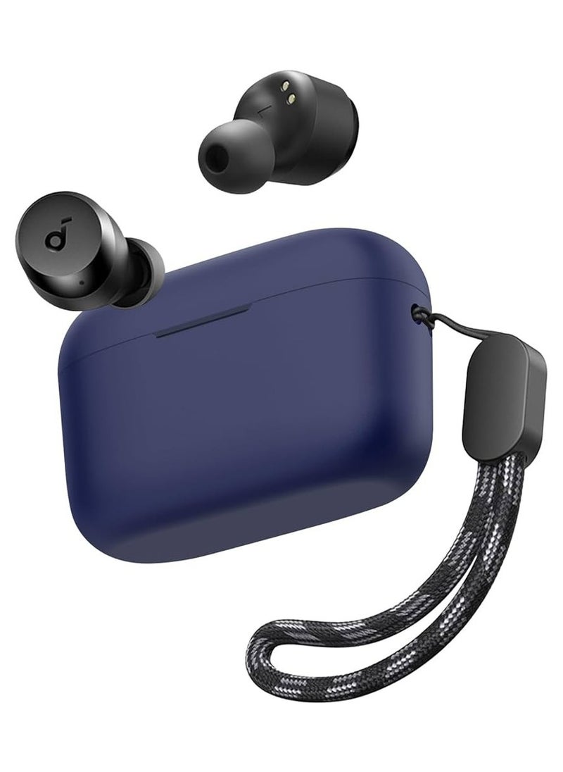 Generic Earphone Protective Case Suitable For Anker Soundcore A20i Cover Shockproof Shell Washable Silicone Housing Anti Dust Sleeve Frame (Blue)  - Image 1
