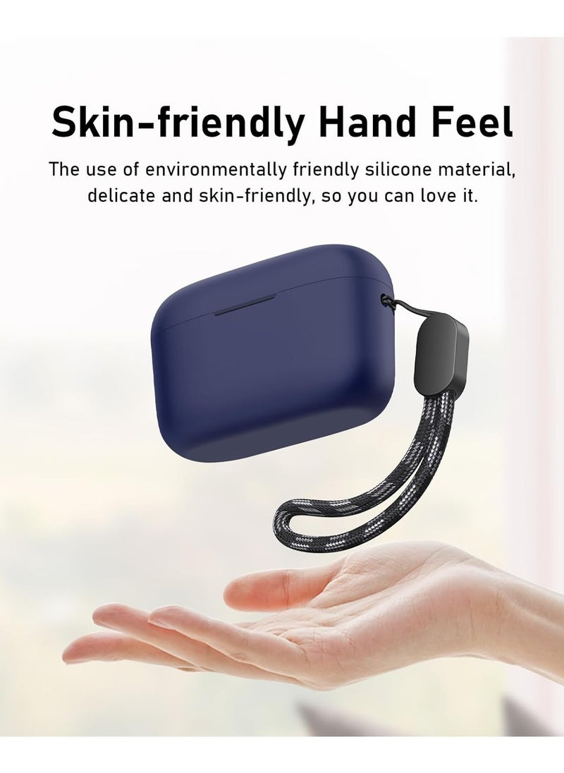 Generic Earphone Protective Case Suitable For Anker Soundcore A20i Cover Shockproof Shell Washable Silicone Housing Anti Dust Sleeve Frame (Blue)  - Image 4