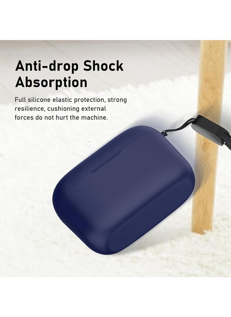 Generic Earphone Protective Case Suitable For Anker Soundcore A20i Cover Shockproof Shell Washable Silicone Housing Anti Dust Sleeve Frame (Blue)  - Image 2
