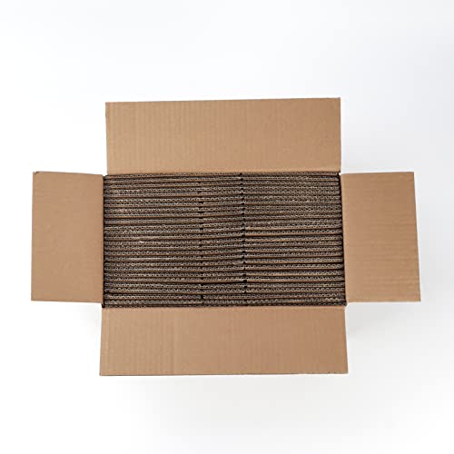 Calenzana 9x6x4 Shipping Boxes Set of 25, White Corrugated Cardboard Box for Packing Mailing Small Business - Image 5
