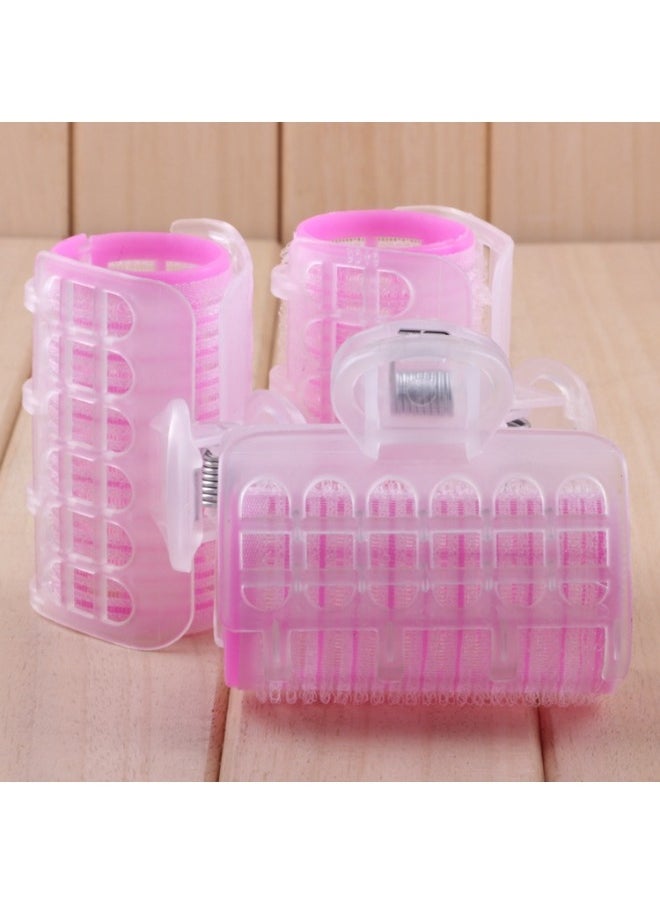 3-piece Set of Bangs Curlers, Self-adhesive Curling Tools, Home Styling Curlers, Plastic Magic Curlers