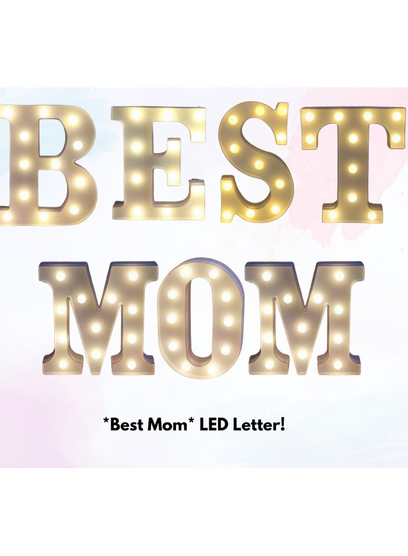 Vitacelli أضواء حروف LED بأحرف بلاستيكية مضيئة - أفضل أم