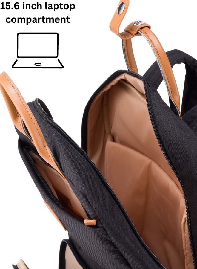 Wires Professional Travel Laptop Backpack, Extensible Business Bag, Water Resistant College Backpack - Image 5