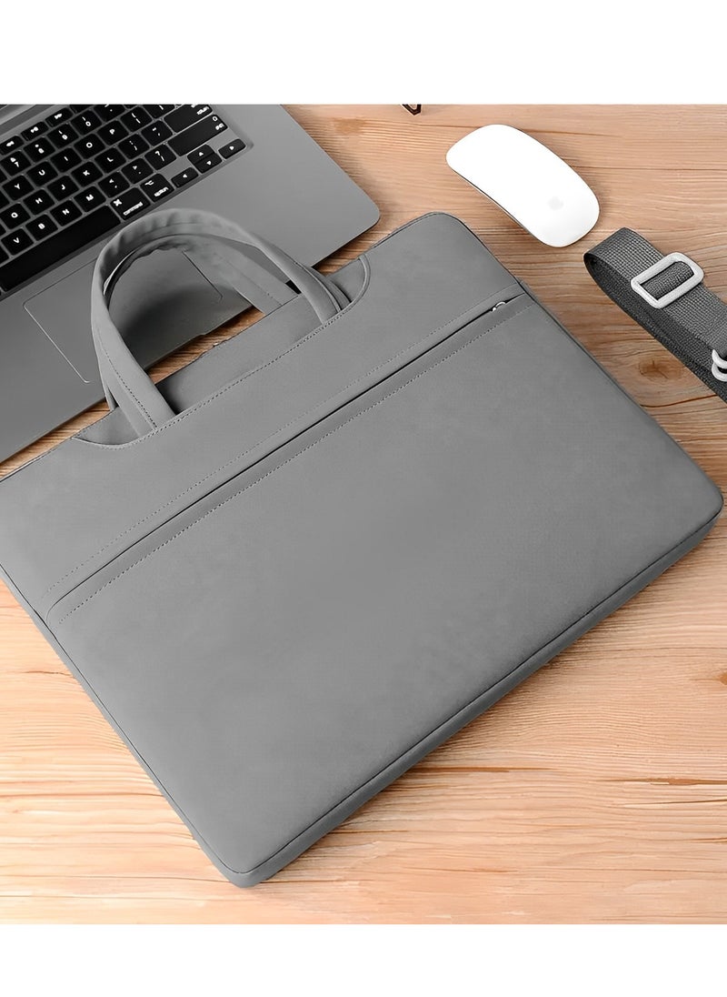 Skycare Skycare Laptop Bag 15.6 Inch, Waterproof Laptop Sleeve Case Business Briefcase, 13-14-15.6 Inch Laptop Carrier,Shoulder Bag for Men and Women  - Image 3