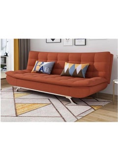 Convertible Comfort Sofa Beds for Any Room Effortless Style Multi-Functional Furniture (Red Brown)