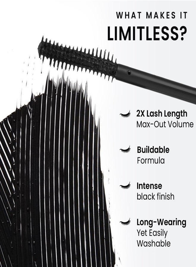 INSIGHT Limit Lash Mascara - Intense Black (13g) | Dramatic Volume & Length | Lifts, Defines & Curls | Smudge-Proof | Clump-Free for Everyday Use - Image 3