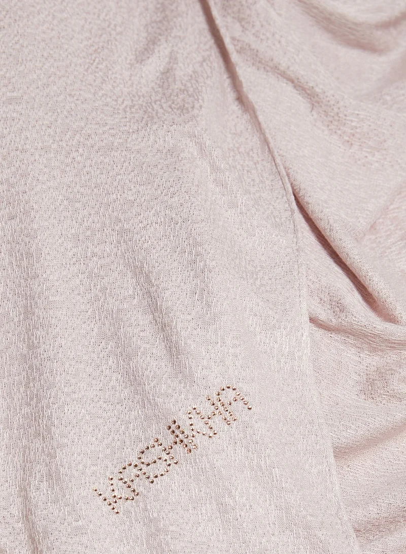 KASHKHA Net Textured Instant Scarf