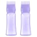 Dymoece D Dymoece Root Comb Applicator Bottle 6 Ounce Hair Oil Applicator for Hair Dye Hair Oiler Comb Bottle with Graduated Scale - Image 2