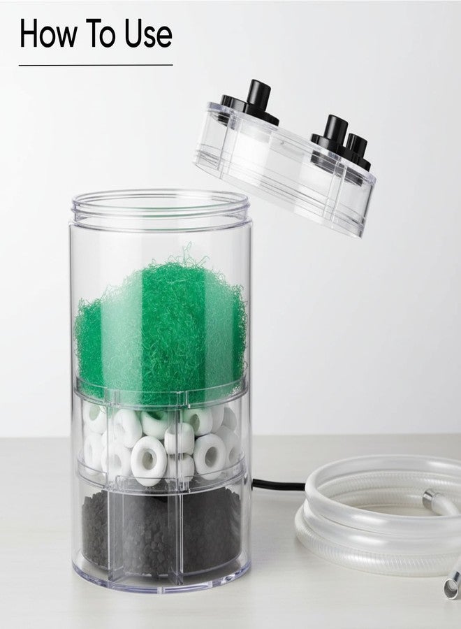 VISUAL ARREST Biofibres Coarse Biomechanical Filter Media - High Performance Prefilter for Aquarium & Pond - Enhances Water Clarity, Protects Fine Media in Canister, Sump, External Filters Coarse Biological - 40g - Image 3