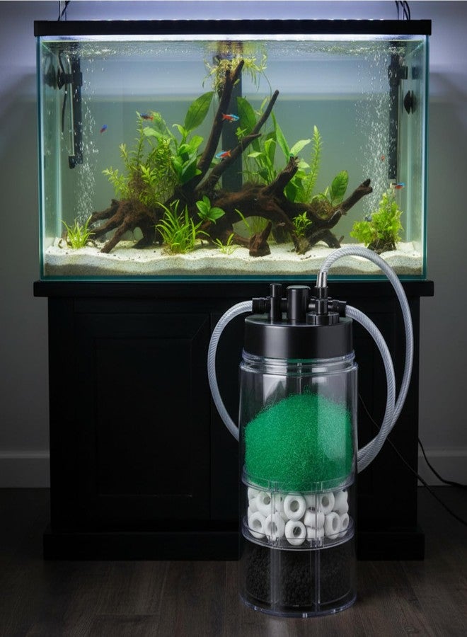VISUAL ARREST Biofibres Coarse Biomechanical Filter Media - High Performance Prefilter for Aquarium & Pond - Enhances Water Clarity, Protects Fine Media in Canister, Sump, External Filters Coarse Biological - 40g - Image 2