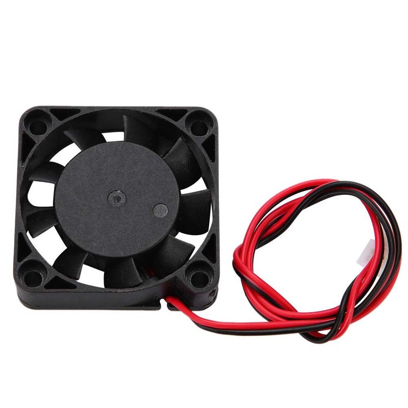 High Speed 7000RPM Quiet 12V 3D Printer Cooling Fan 4Pcs Black ABS Material - Image 5