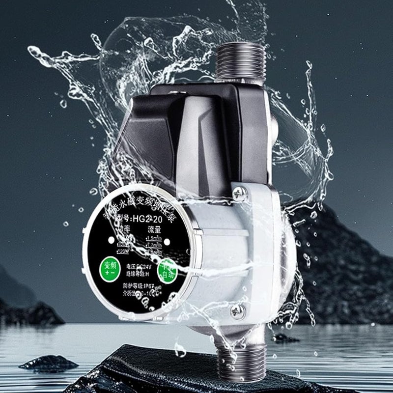 24V Permanent Magnet Frequency Conversion Automatic Water Heater Faucet Booster Color B - Image 4