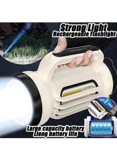 Arcanine Arcanine 3in1 Rechargeable LED SpotlightLanterns for Power OutagesLED Camping Lantern Rechargeable Portable Spotlight for Outdoor Activities USB Charging COB Side Lights AR05  - Image 3