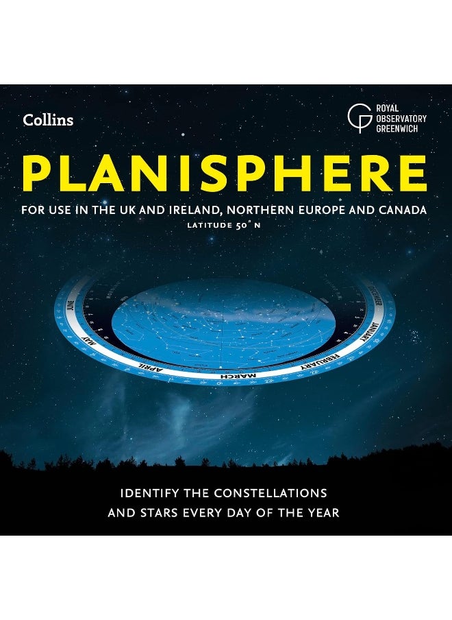 Planisphere: Latitude 50°N – for Use in the Uk and Ireland, Northern Europe, Northern USA and Canada  - Image 1