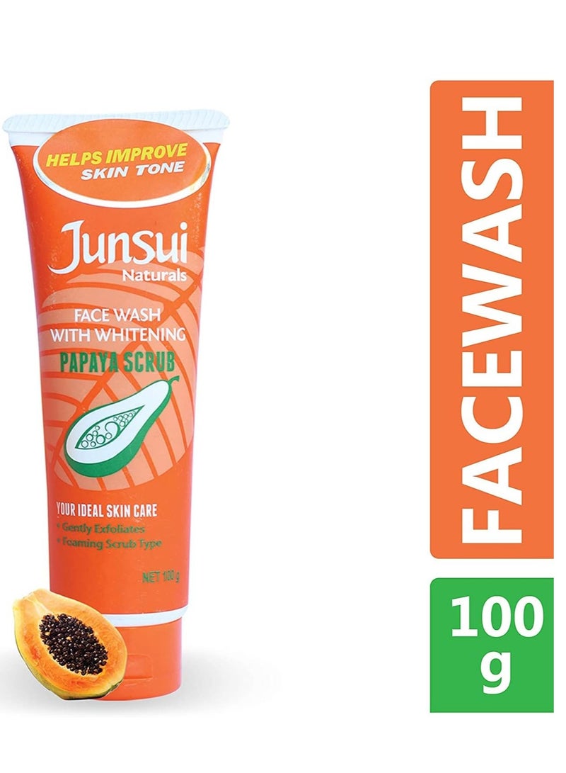 جونسوي غسول وجه مع مبيض 100 غ بابايا - Image 2