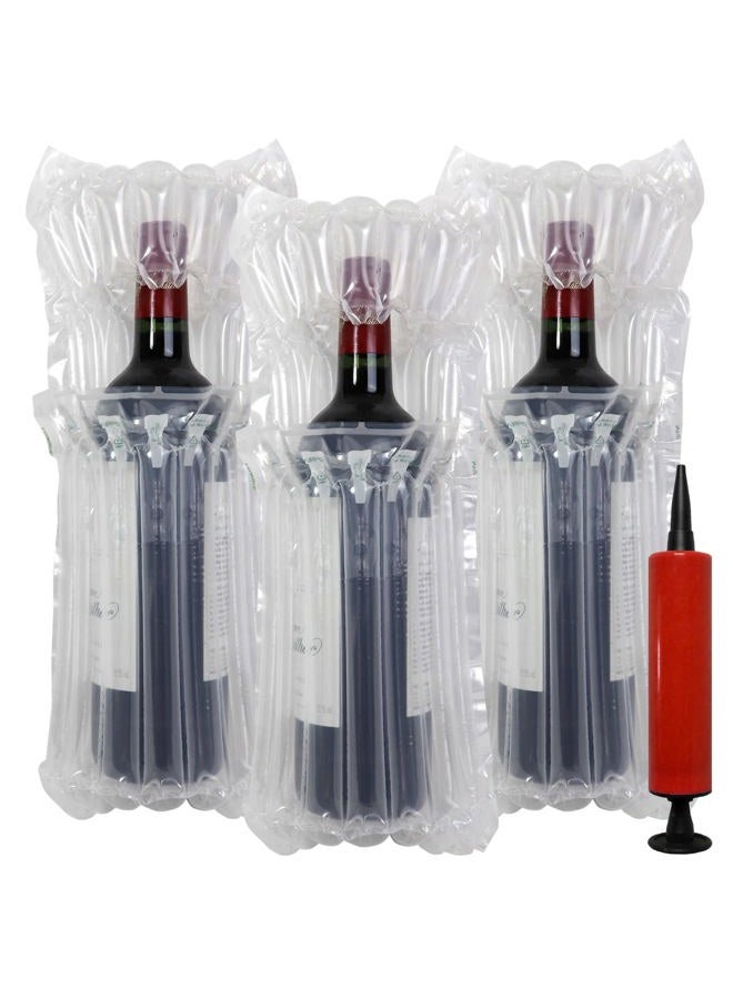 Millennial Essentials Wine Bottle Air Column 15 Pack White AB115P - Image 1
