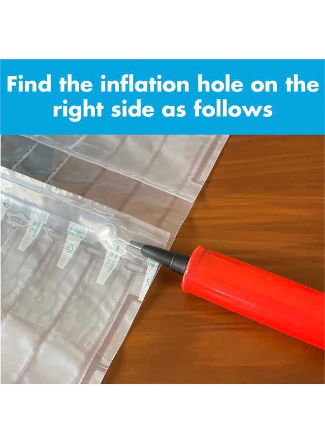 Millennial Essentials Wine Bottle Air Column 15 Pack White AB115P - Image 3