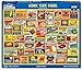 White Mountain 1000 Piece Jigsaw Puzzle Classic American Food Collage Puzzles with Large Pieces Gift for Adults and Family 24x30 Iconic State Foods - Image 2