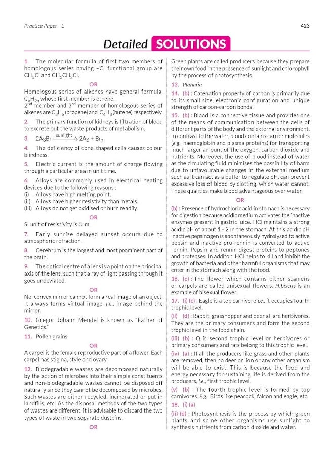 MTG CBSE 10 Years Chapterwise Topicwise Solved Papers Class 10 Science - CBSE Champion For Exam 2023 (Strictly Updated As Per The CBSE Syllabus)