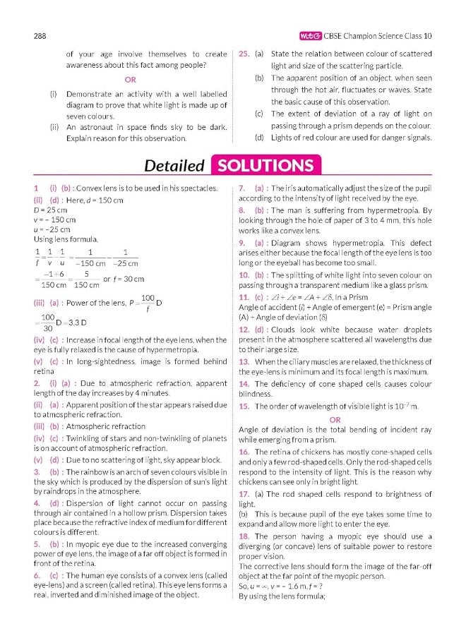 MTG CBSE 10 Years Chapterwise Topicwise Solved Papers Class 10 Science - CBSE Champion For Exam 2023 (Strictly Updated As Per The CBSE Syllabus)