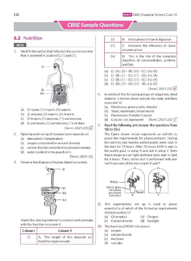 MTG CBSE 10 Years Chapterwise Topicwise Solved Papers Class 10 Science - CBSE Champion For Exam 2023 (Strictly Updated As Per The CBSE Syllabus)