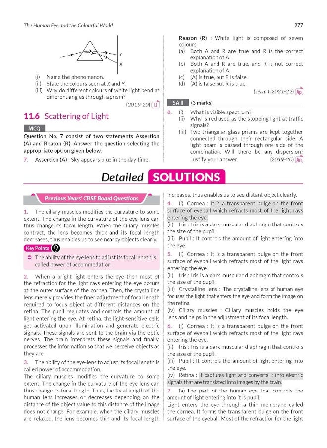 MTG CBSE 10 Years Chapterwise Topicwise Solved Papers Class 10 Science - CBSE Champion For Exam 2023 (Strictly Updated As Per The CBSE Syllabus)