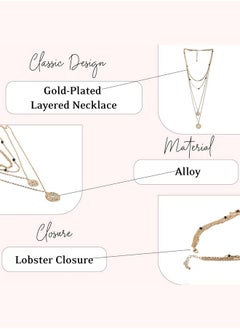 Just Peachy Gold-Plated Layered Necklace by Just Peachy – Elegant Multi-Layer Design – Premium Quality Finish – Adjustable Length – Perfect for Everyday Wear or Special Occasions - pzsku/Z130FADFDD28A95B9F1C2Z/45/_/1729772463/07fb0704-a582-4a0f-bf7b-c96df4b149f0