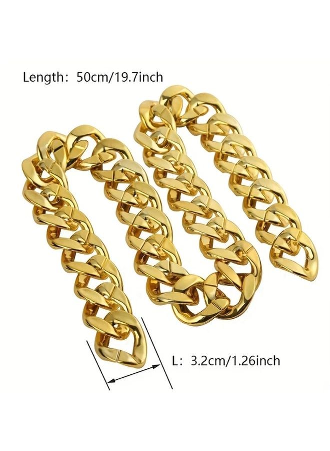 قلادة كلب هيب هوب زرقاء قابلة للتعديل بسلسلة بولي فينيل كلوريد هندسية للحيوانات الأليفة العصرية - Image 5