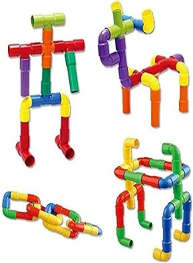 OR Dismantle and installation Pipes Blocks To develop the creativity of the child (500 gm) 