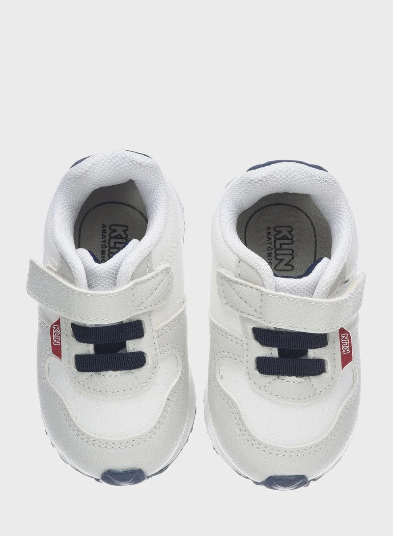 Klin Kids Velcro Low Top Sneakers