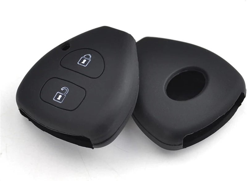 QASULER Silicone Key Case Cover for Toyota - Image 1